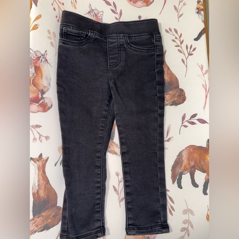 Toddler Black Jeggings